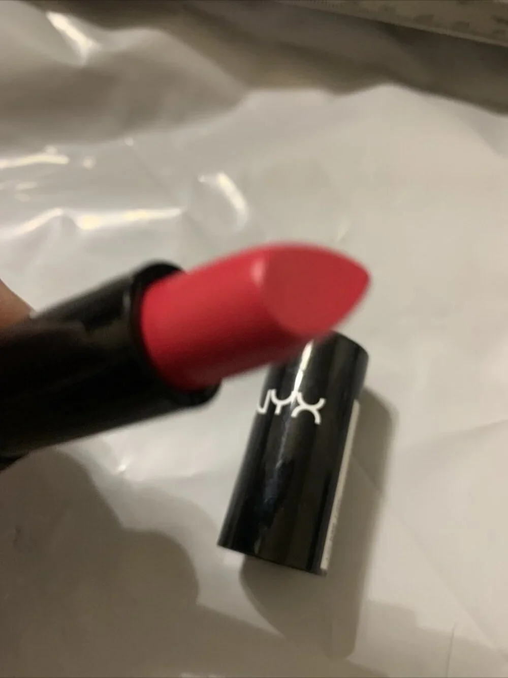 NYX LIP SMACKING FUN COLORS LSS599 Fire (red) new 0.14 OZ